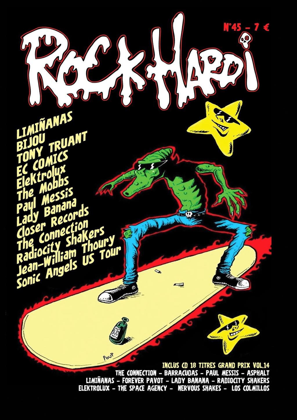 Rock Hardi N°45 est sorti ! - Rock Made in France Actu, En bref, Rock