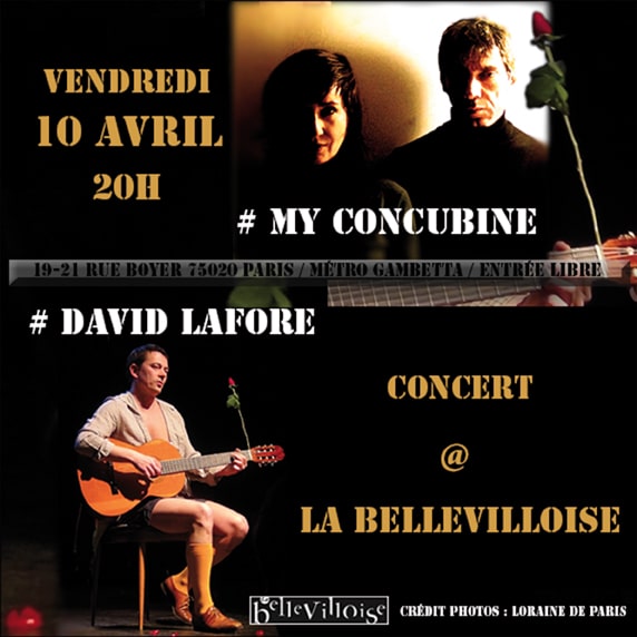 My Concubine à La Belleviloise