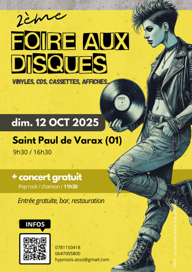 Foire aux disques de Saint Paul de Varax
