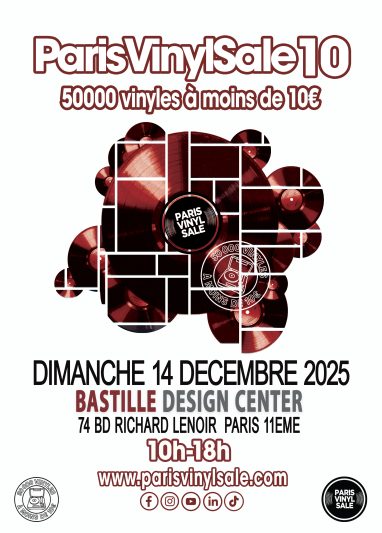 50 000 vinyles à moins de 10 euros à Paris